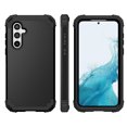 ChicShell Hybrid Heavy Duty Case for Samsung Galaxy S24, Soft Silicone