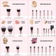 thumbnail image 2 of Set de brochas de maquillaje DuCare Professional 27 piezas sintéticas, 2 of 9