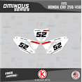 thumbnail image 2 of Kalair GFX Graphics Kit for Honda CRF450R (2017-2020) Ominous Series, 2 of 5