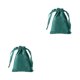 thumbnail image 3 of Advancent Bolsas de joyería súper suaves, bolsas con cordón fáciles de usar y que ahorran espacio, bolsas de regalo para dulces, rojo negruzco 2Conjunto, 3 of 6