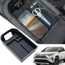For 2019-2024 Toyota RAV4 Center Console Armrest Box Storage Organizer Accessory