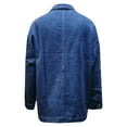 thumbnail image 4 of Women's Denim Jacket Washed Slim Fit Casual Lightweight Stretch Comfortable Stylish Cropped Outerwear Coat, 4 of 5