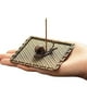 thumbnail image 1 of Small Holder Ornament, Metal Sticks Crafts, Pan, Stand Plate, Landscape, for Home Decor Bedroom Desktop , Cuadrado Amarillo Colco Poseedor, 1 of 8