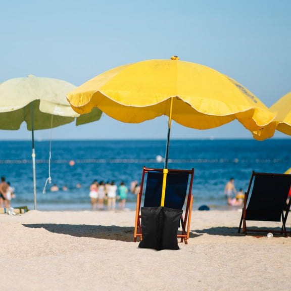 Worgeous Canopy Weights Bag Leg Weight Tent Fixed Sandbags Rectangular 4Pcs 13.36X12.46X0.12in