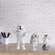 thumbnail image 5 of astronauti Figurine PVC de Acción Spaceman Modelo Escultura Linda Estatua Del Espacio Exterior para La Decoración para hogar pequeña sala de Oficina Plata 3pcs mayimx Estatuilla de la estatua del astronauta, 5 of 9