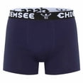 thumbnail image 2 of CHIEMSEE Calzoncillos para Hombre, Paquete de 3 - Calzoncillos, Cintura con Logotipo, Color sólido Azul oscuro 3XL (XXX-Large), 2 of 5