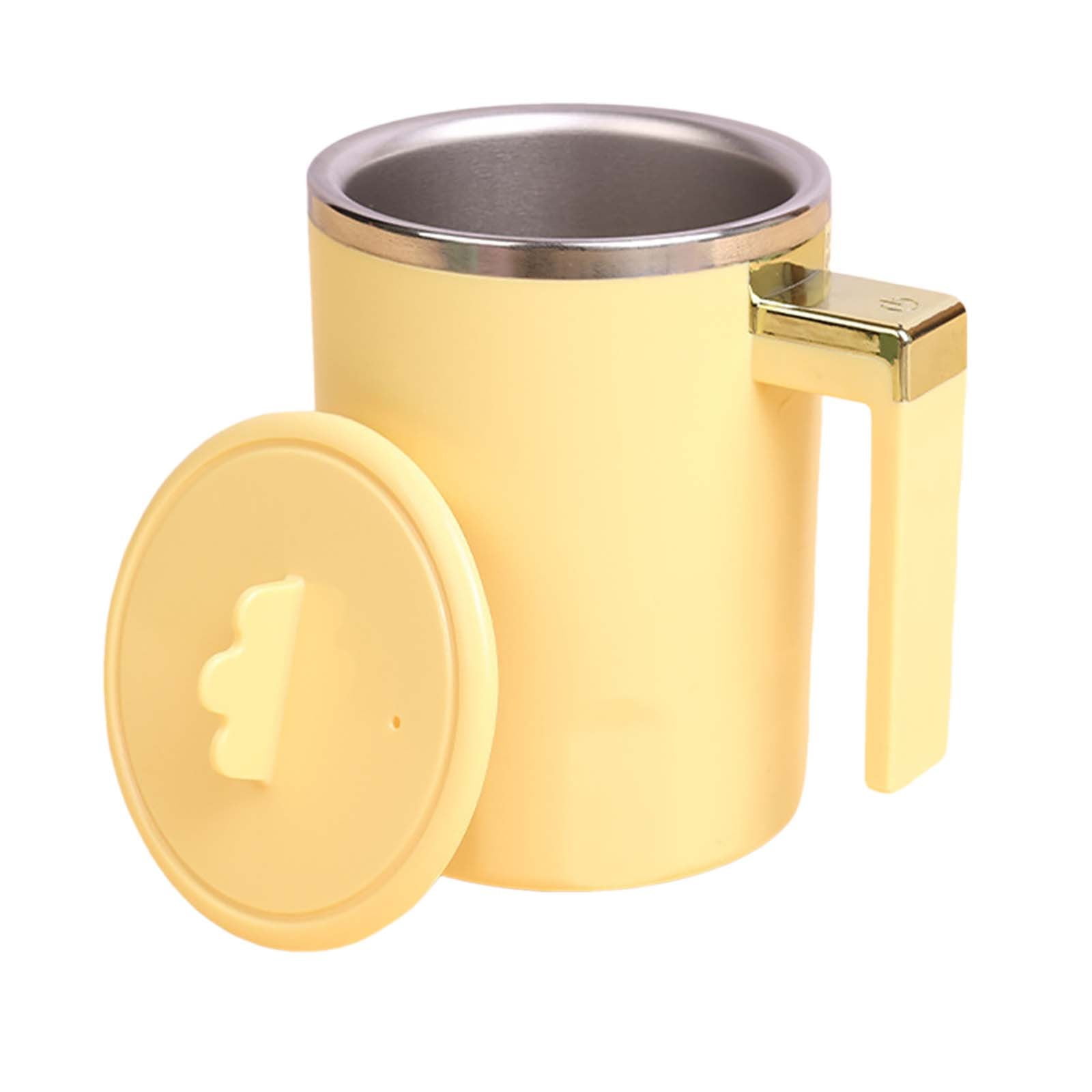 Tasse à Mélanger Automatique 380ml - Tasse Café Magnétique USB Rechargeable Avec Couvercle