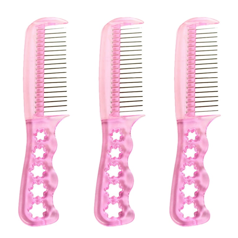 3pcs Doll Hair Brush Doll Wig Hair Brush Doll Hair Care Accessories Kids Toy Gift
