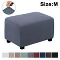 thumbnail image 1 of Housse Extensible pour Pouf Housse de Pouf Protecteur de Pouf Housse de Rangement pour Pouf Protecteur de Meuble Housse Rectangulaire Douce avec Taille Élastique, 1 of 9