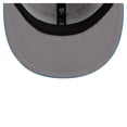 thumbnail image 5 of Men's New Era White/Powder Blue Los Angeles Chargers Scripted 59FIFTY Fitted Hat, 5 of 7