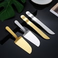 thumbnail image 4 of Pala para tartas de acero inoxidable, cuchillo para tartas de luna, tenedor, cuchillo para pan de aleación de titanio, herramienta para hornear, cuchillo para frutas, tenedor, 4 of 5