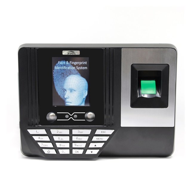 AF3 Biometric Face Fingerprint Recognition No Touch Contactless Time Attendance System Machine Device ,Easy to Use