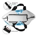 thumbnail image 4 of Disketp Blue Tie Dye Bolsa Tote Estampada para Mujer, Bolso de Hombro y de Mano para Compras y Viajes, 4 of 8