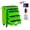 Green, variant on ARTMAN 20" 6-Drawer Tool Chest Cabinet with Ball Bearing Drawer Slides, Steel Tool Storage Box Organizer for Garage Workshop Repair Shop