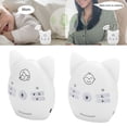 thumbnail image 4 of MONITOR DE BEBÉ DE LARGO ALCANCE, Talk de dos Vías Blancas Talk Digital Lindo Baby Sound Monitor for Baby For Baby Sleep para Ancianos para Uso en El Hogar, 4 of 7
