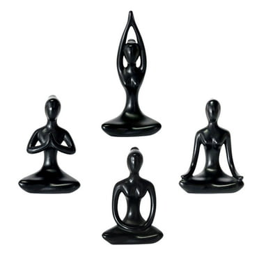 Hytrove Living Room Decor Accessories Abstract Sculpture 4Pcs Friends present