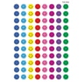 thumbnail image 1 of TEACHER CREATED RESOURCES (12 PK) MINI STICKERS HAPPY FACES, 1 of 1