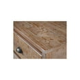 thumbnail image 6 of Camaflexi Baja 6 Drawer Dresser Solid Wood Dresser Organizer Storage Cabinet, Barnwood, 6 of 8