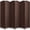 Brown, variant on Sorbus 6-Panel Folding Room Divider, Beige Mesh Hand-Woven Privacy Screen, 96" W x 69" H