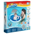 SwimWays Baby Spring Float - Blue Sea Monster - Walmart.com