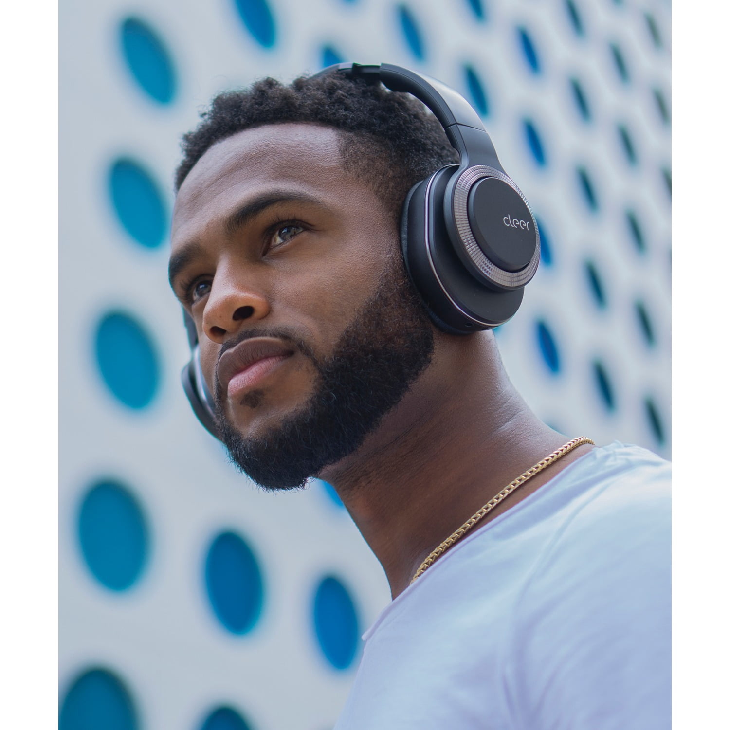 Cleer Flow Wireless Noise Cancelling Headphones - Black