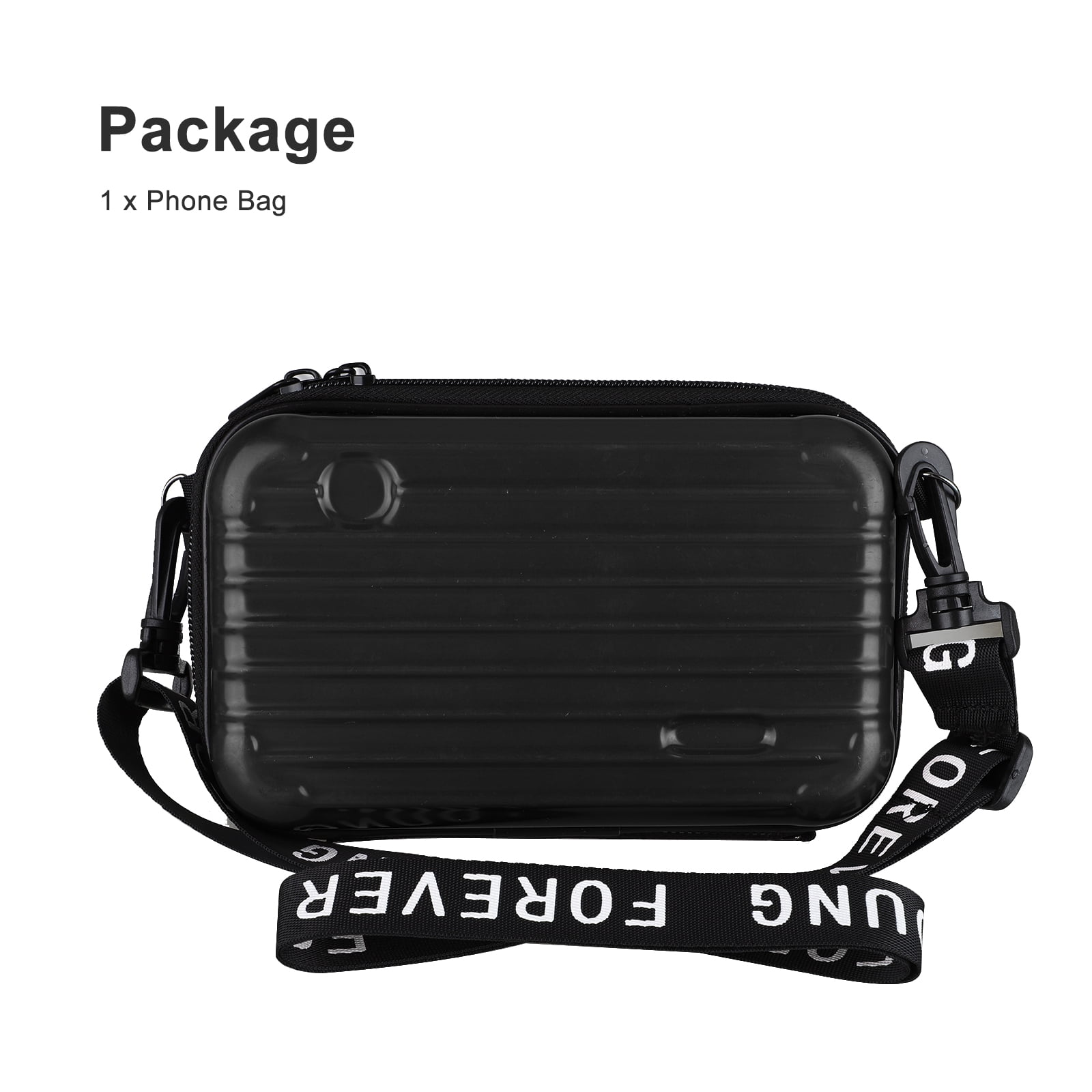 hard shell mini suitcase