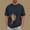 Navy, variant on Men's Cat Dog Pocket Carrier Soothe Crew Neck Short Sleeve Kangaroo T Shirt Wine