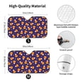 thumbnail image 2 of Disketp Windshield Sun Shade, Car Sun Shade for Front Window Candy Corn (2) Sunshades Sun Visor Protector Blocks UV Rays Foldable, 2 of 5