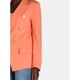 thumbnail image 4 of Attitude Unknown Women’s and Women’s Plus Ponte Blazer, Sizes XS-3X, 4 of 5