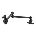 thumbnail image 4 of Kitchen Faucetwith Swing Arm,G1/2 Wall Mounted Kitchen Folding Stretchable Faucet Folding Stretchable Single Cold Faucet Performance Driven, 4 of 8
