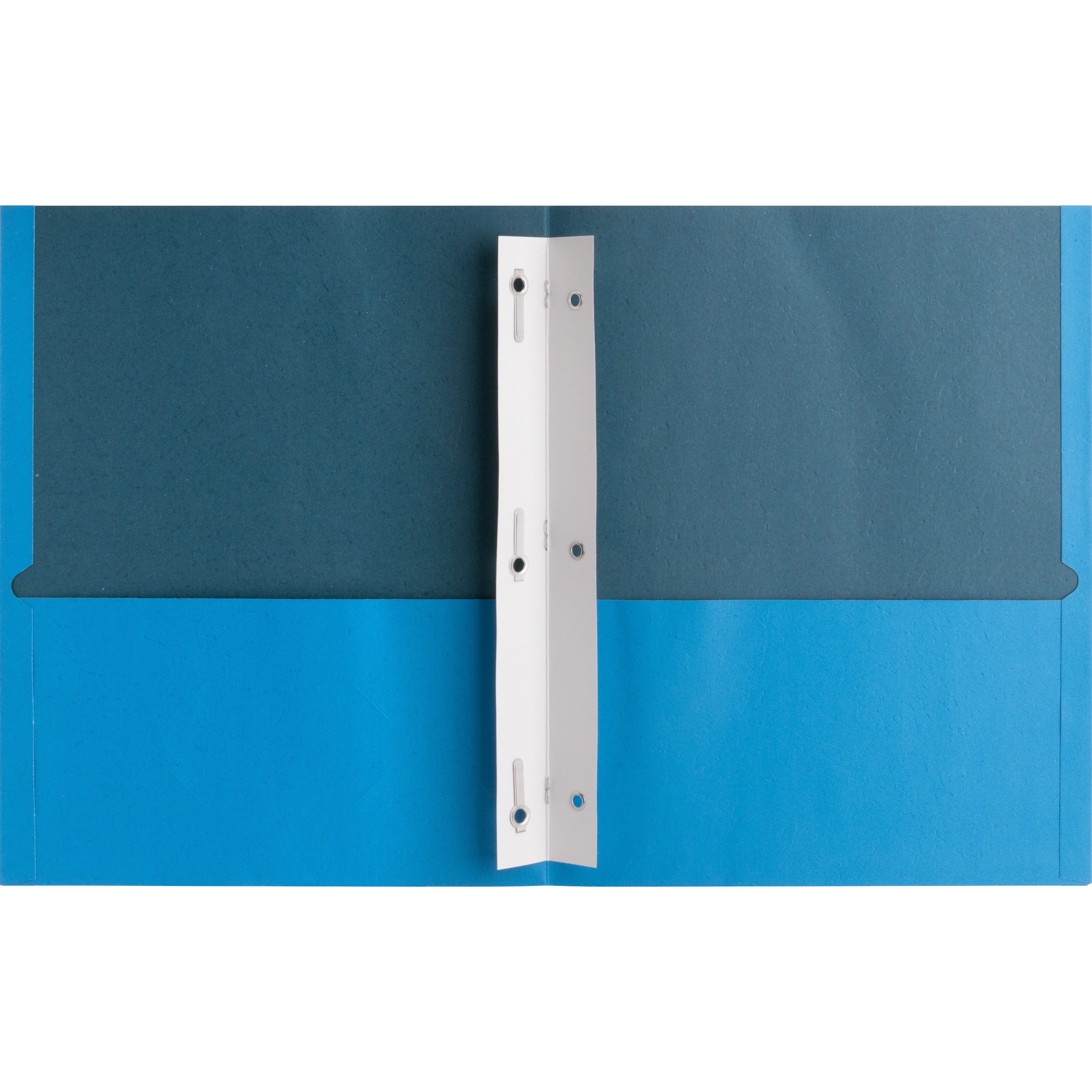 Business Source, BSN78507, Pocket Folder, 25 / Box, Light Blue