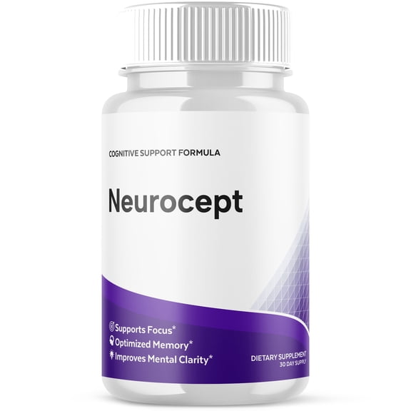 Neurocept Advanced Formula Brain Support Pills Maximum Strength Supplement Neuro Cept 60 Capsules