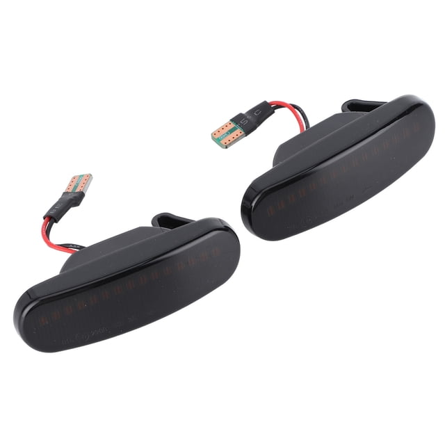 Luces DE, Resistencia Al Calor Resistencia Al Agua 2 Piezas Marcador Led Led, Luz Ámbar Para Panda 169 Grande Punto 199 Smoke Panda Van 169 2004-2013