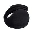 thumbnail image 1 of Qarigey Orejeras de invierno para mujer, calentador de orejas, Protector grueso de felpa, accesorios de ropa, moda para clima frío, deportes Calentadores de oídos espesar negro, 1 of 6