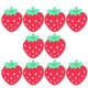 thumbnail image 1 of 10pcs Fruit Refrigerator Magnet Sticker Office Magnet Fruit Fridge Magnet (Strawberry), 1 of 1