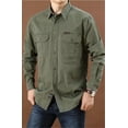 thumbnail image 4 of Camisa Casual Cómoda De Trabajo Al Aire Libre Para Hombre, 4 of 5