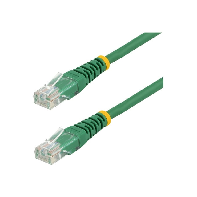 StarTech.com Cat 5e Ethernet Câble Cat5e - 10 Pi - Vert - Câble de Raccordement - Câble Réseau Cat5e Moulé - Cordon Ethernet - Câble - 10 Pi (M45PATCH10GN) - Câble de Raccordement - RJ-45 (M) à RJ-45 (M) - 10 Pi - UTP - Cat 5e - Moulé - Vert