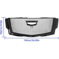 thumbnail image 2 of SHZAITOR Front Bumper Grille Black Upper Grill Honeycomb Replacement for 2015-2020 Escalade, 2 of 7