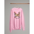 thumbnail image 3 of Butterflies Positive Quote Sweatshirt Women -Image by Shutterstock, Female Large, 3 of 4