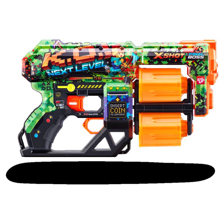 XSHOT Skins Dread Dart Blaster (12 Darts) by ZURU, For Ages 8+