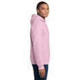 thumbnail image 6 of Gildan Men's Heavy Blend Hooded Sweatshirt, Comfortable Pullover Pocket Hoodie, Light Pink, 1-Pack, S, 6 of 6