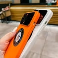 thumbnail image 4 of for iPhone 11 Pro Max Case 6.5" 2019, Large Viewport Design, Hard PC Built-in Luxury Camera Lens Protector Full Protection Phone Cover with Magsafe for Women Girls Boy Men, Orange, 4 of 14