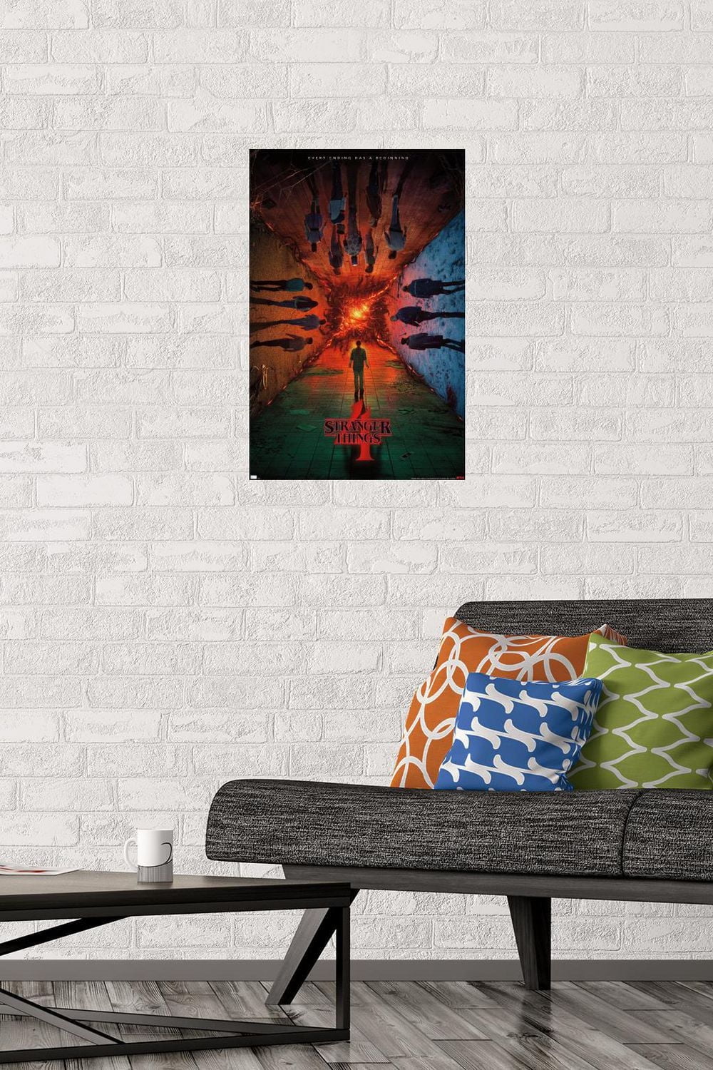 Netflix Stranger Things: Season 4 - Group Teaser One Sheet Wall Poster