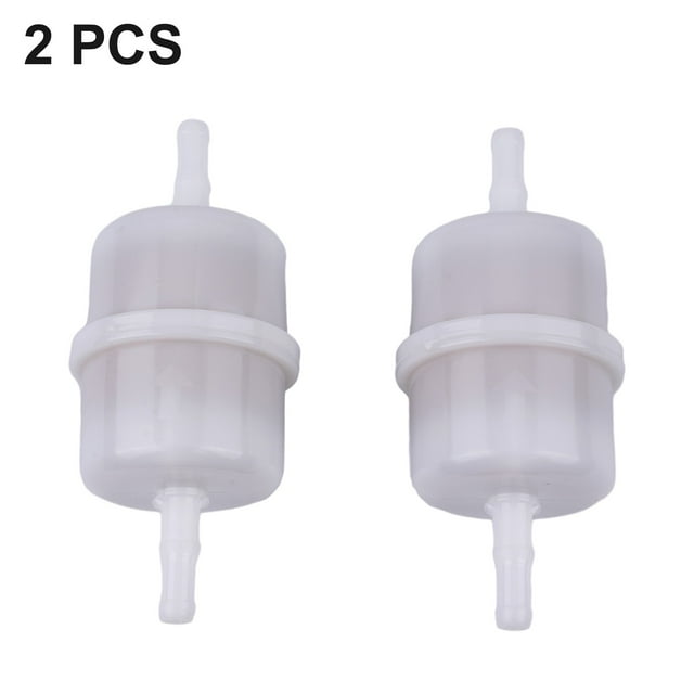 Feimier 2 pack Replacement Fuel Filter for Kohler 24-050-13-S 24-050-05-S, Lawn Mower Engine Parts, High-Quality Plastic, Easy Install, Fits Multiple Models, White