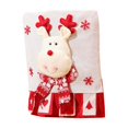 thumbnail image 2 of Nomeni Protection de Meubles Chaise de Noël Chapeau de Père Noël Rouge Housses de Chaise de Noël pour Table de Restaurant de Noël Décoration de Vacances, 2 of 4