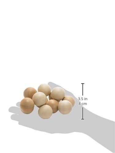 manhattan toy classic baby beads wood rattle
