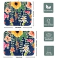 thumbnail image 4 of Spring Flower Dish Drying Mat 18x24 Inch – Colorful Floral Kitchen Counter Mat, Absorbent Microfiber Drying Pad for Dishes, Coffee Bar Decor, 4 of 6
