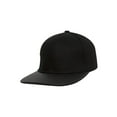 thumbnail image 2 of TopHeadwear Snake Skin Pattern Flat Bill Snapback - Black, 2 of 2