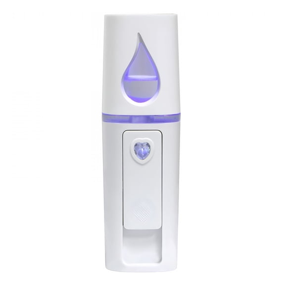 RAGUPEL Nano Facial Mister 20mL Face Humidifier Portable Cool Mist Facial Steamer SPA Moisturizing Hydrating Face Sprayer USB Rechargeable Handy Mist Sprayer