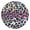 Pink and Blue, variant on Pink and Blue Of Leopard Print Round Fitted Tablecloth with Elastic Edge,Dining Table Cover Waterproof,Outdoor Round Tablecloth for Camping,Dining,Indoor and Outdoor